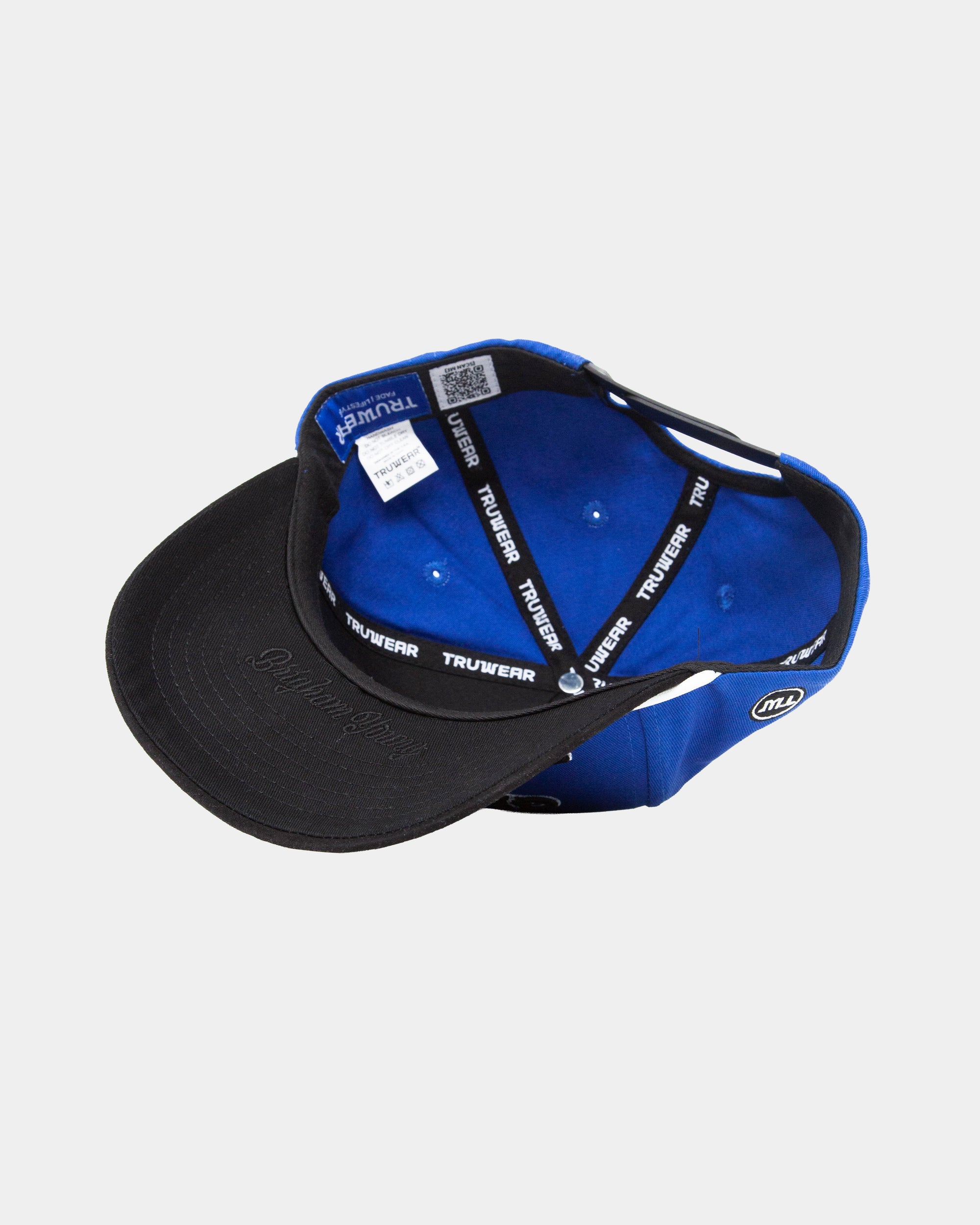 BYU Give ’Em Hell Brigham Royal Blue/Black Fade Hat