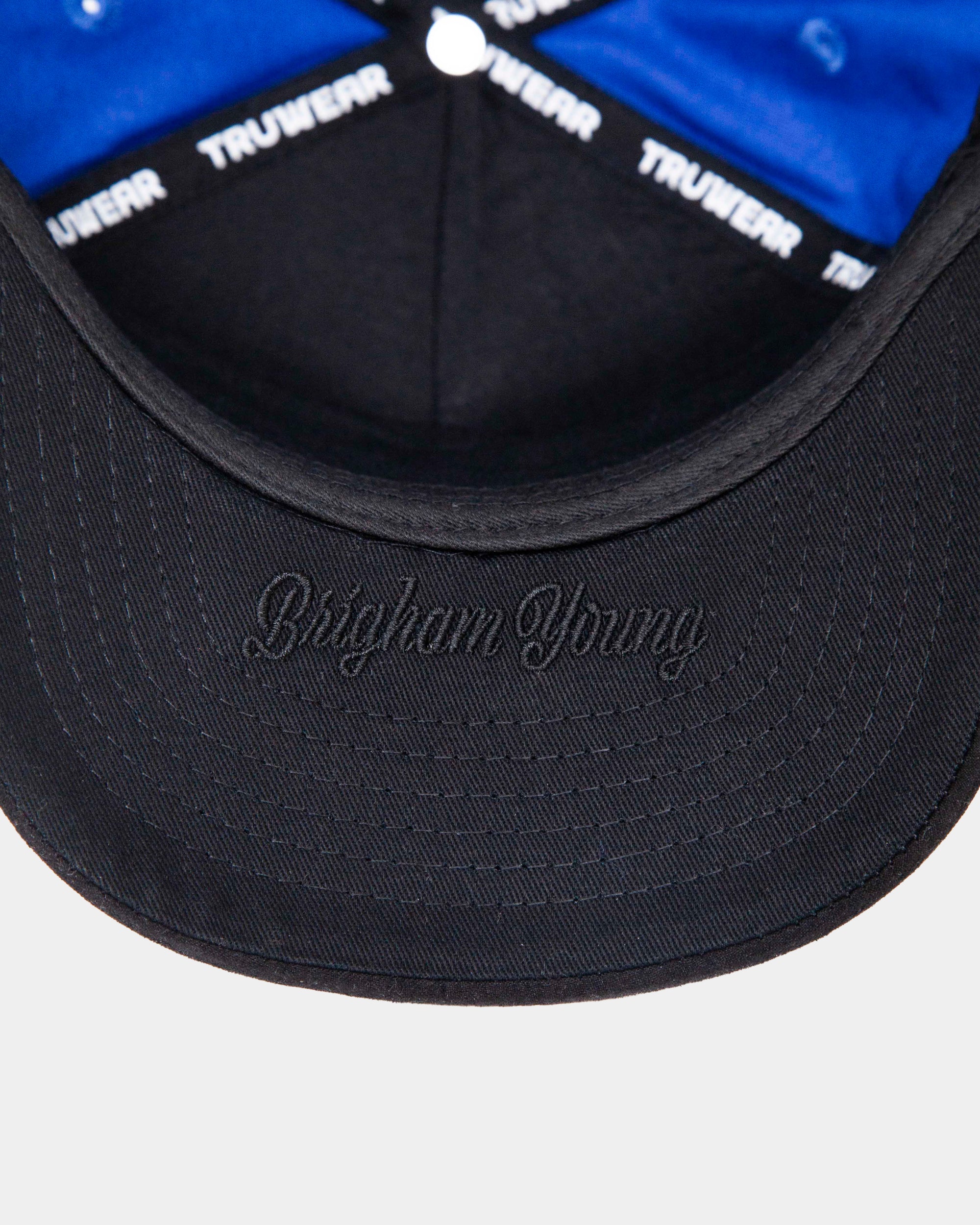 BYU Give ’Em Hell Brigham Royal Blue/Black Fade Hat