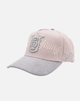 BYU Grey and Silver Suede Brim Hat