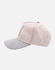 BYU Grey and Silver Suede Brim Hat