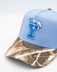 BYU Light Blue Camo Fade Hat