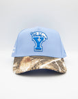 BYU Light Blue Camo Fade Hat