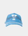 Powder Blue Corduroy Cougar Y Rope Hat