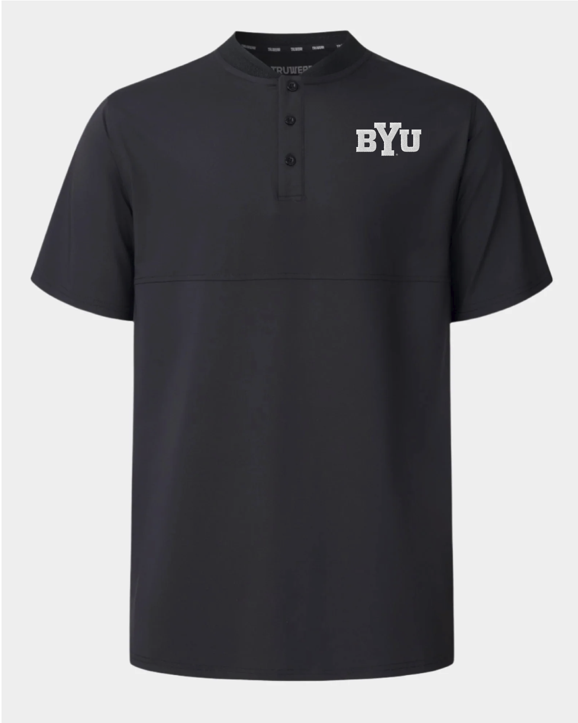 BYU Crown Blade Polo Black