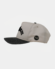 Fade Hat Natural and Houndstooth Brigham Arch