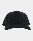 Black Cord Bunker Hat - Black