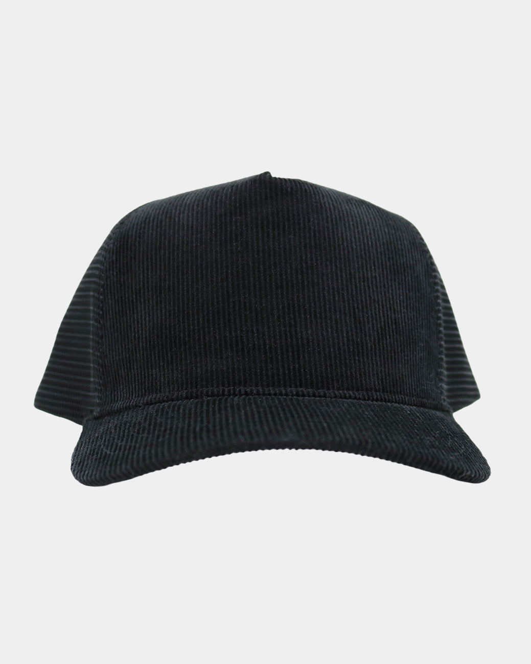 Black Cord Bunker Hat - Black