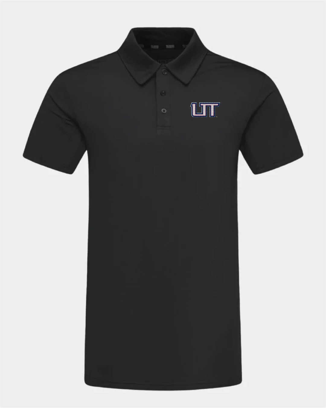UTECH Crest 2.0 Black Polo