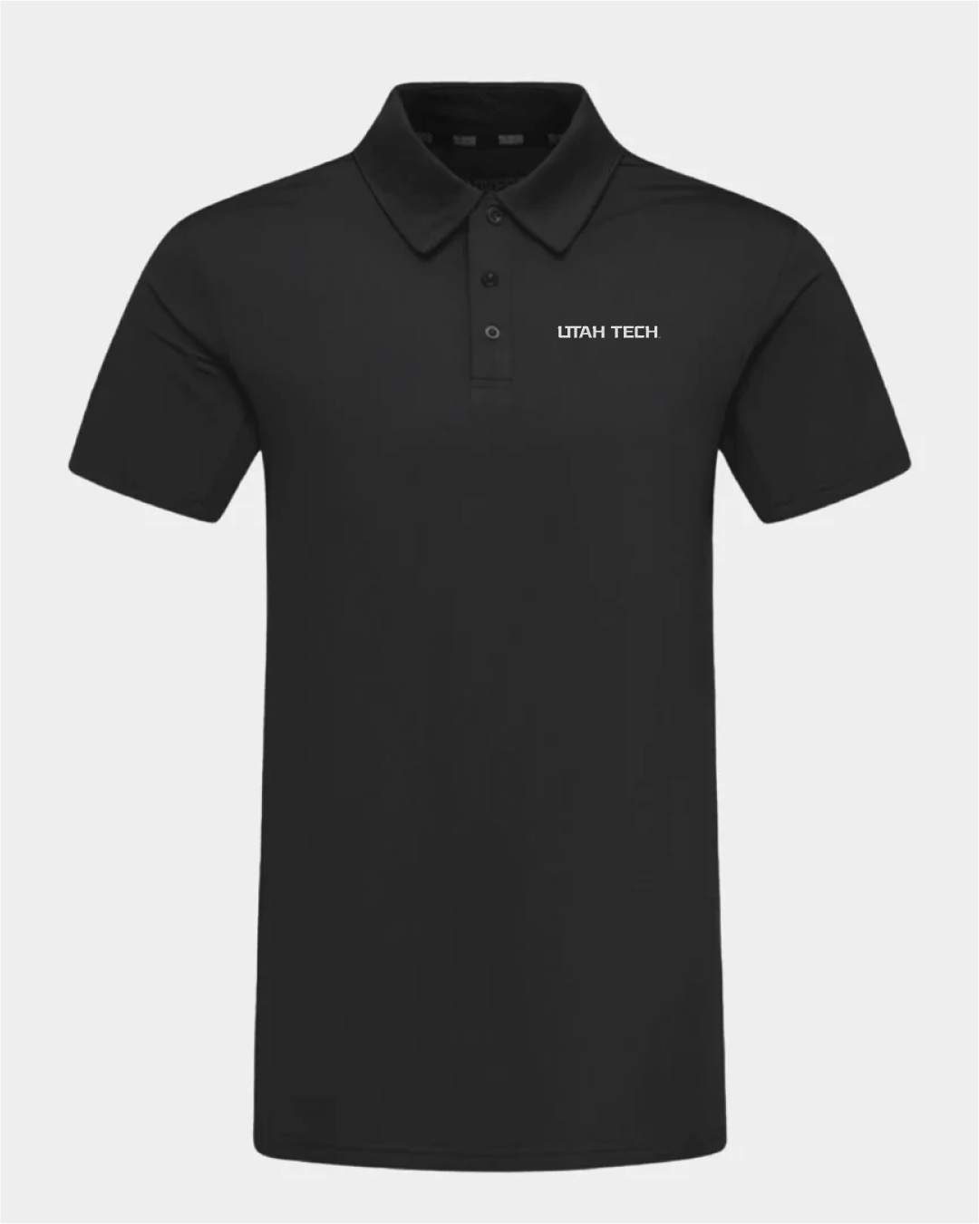 UTECH Crest 2.0 Black Polo