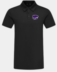 Kansas State Crest 2.0 Polo Black