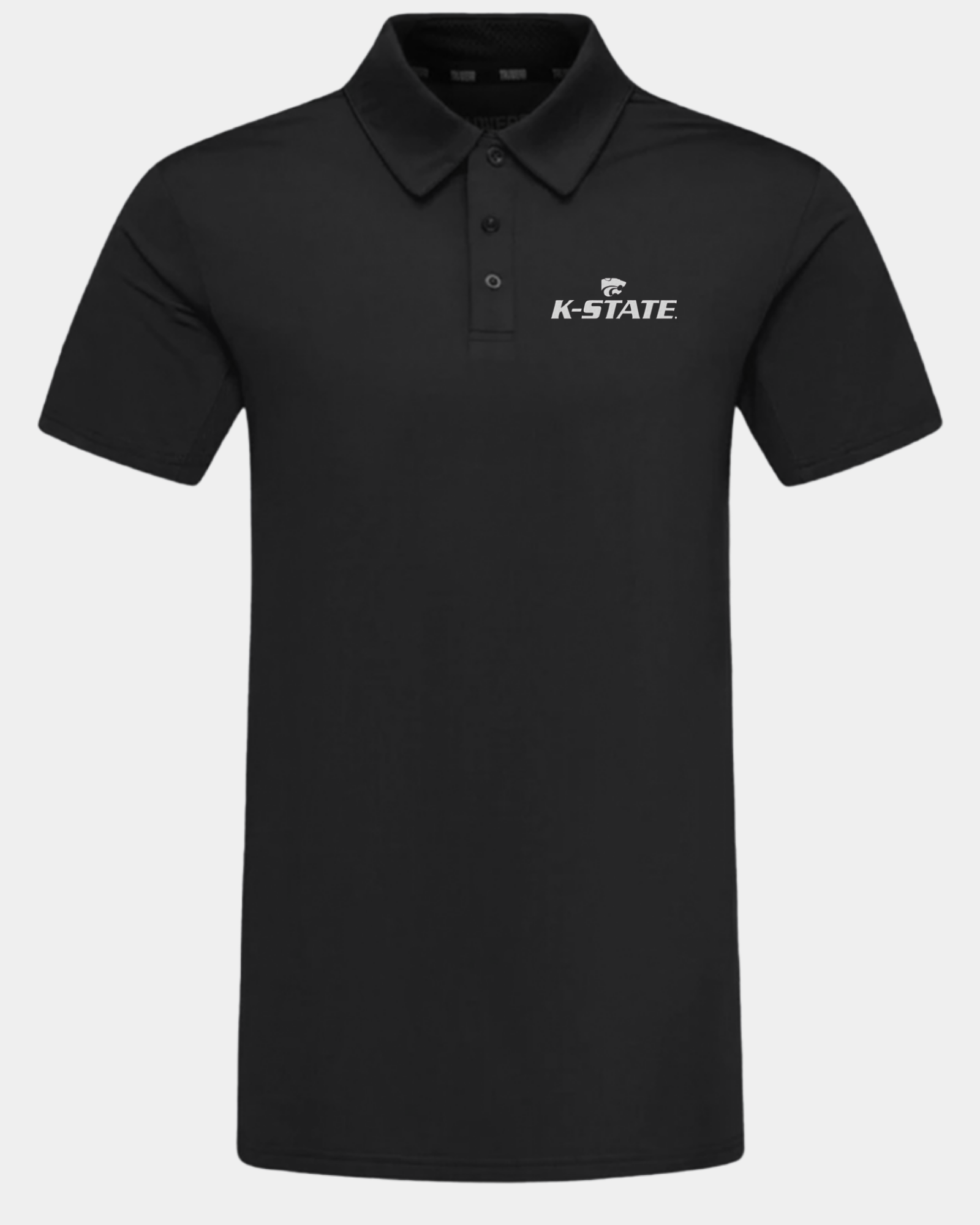 Kansas State Crest 2.0 Polo Black