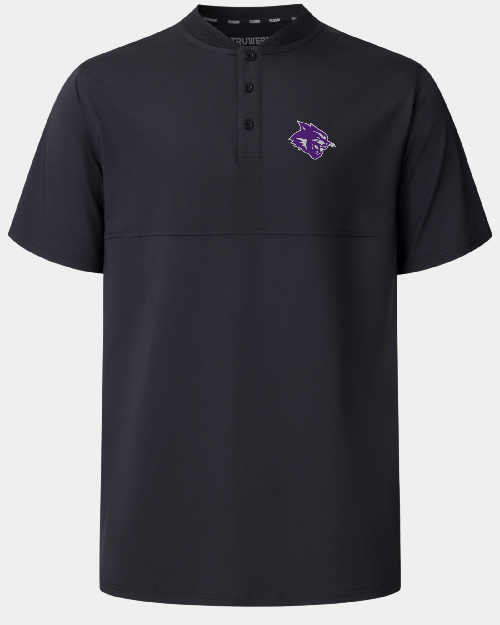 ACU Crown Blade Polo Black