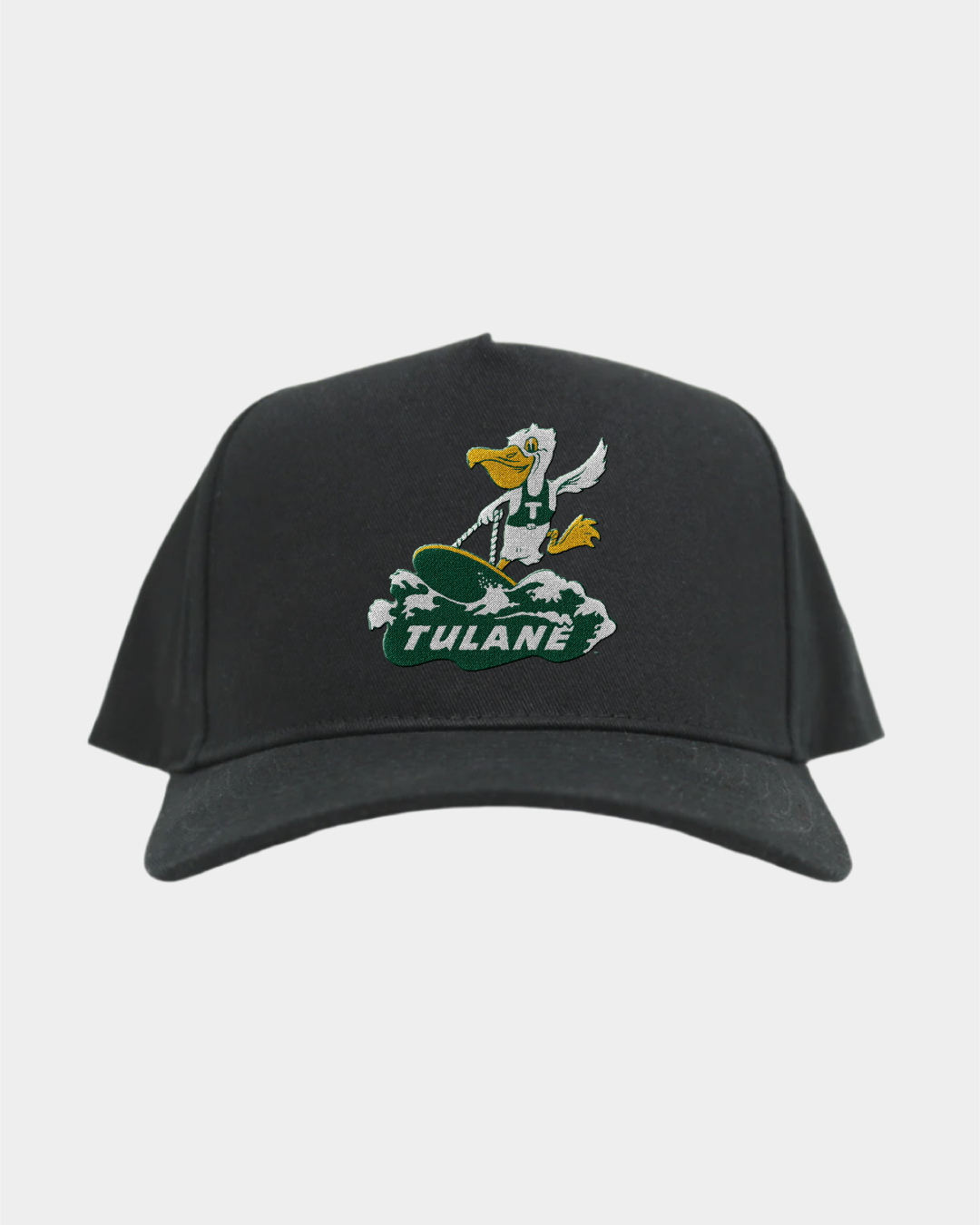 Tulane Black Fade Hat
