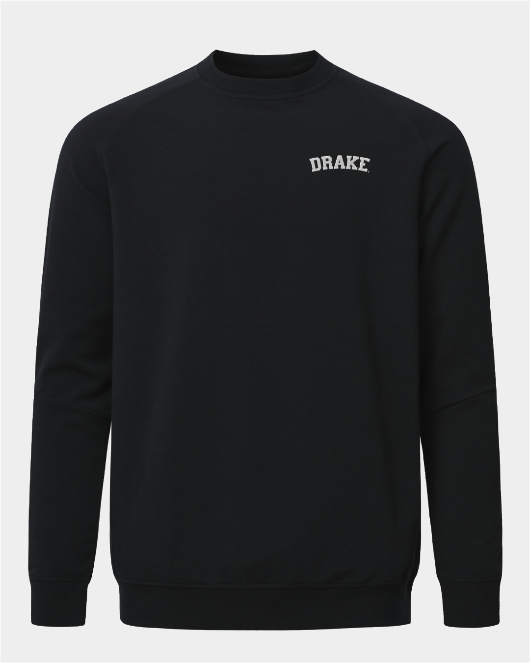 Drake Meridian Black Crewneck