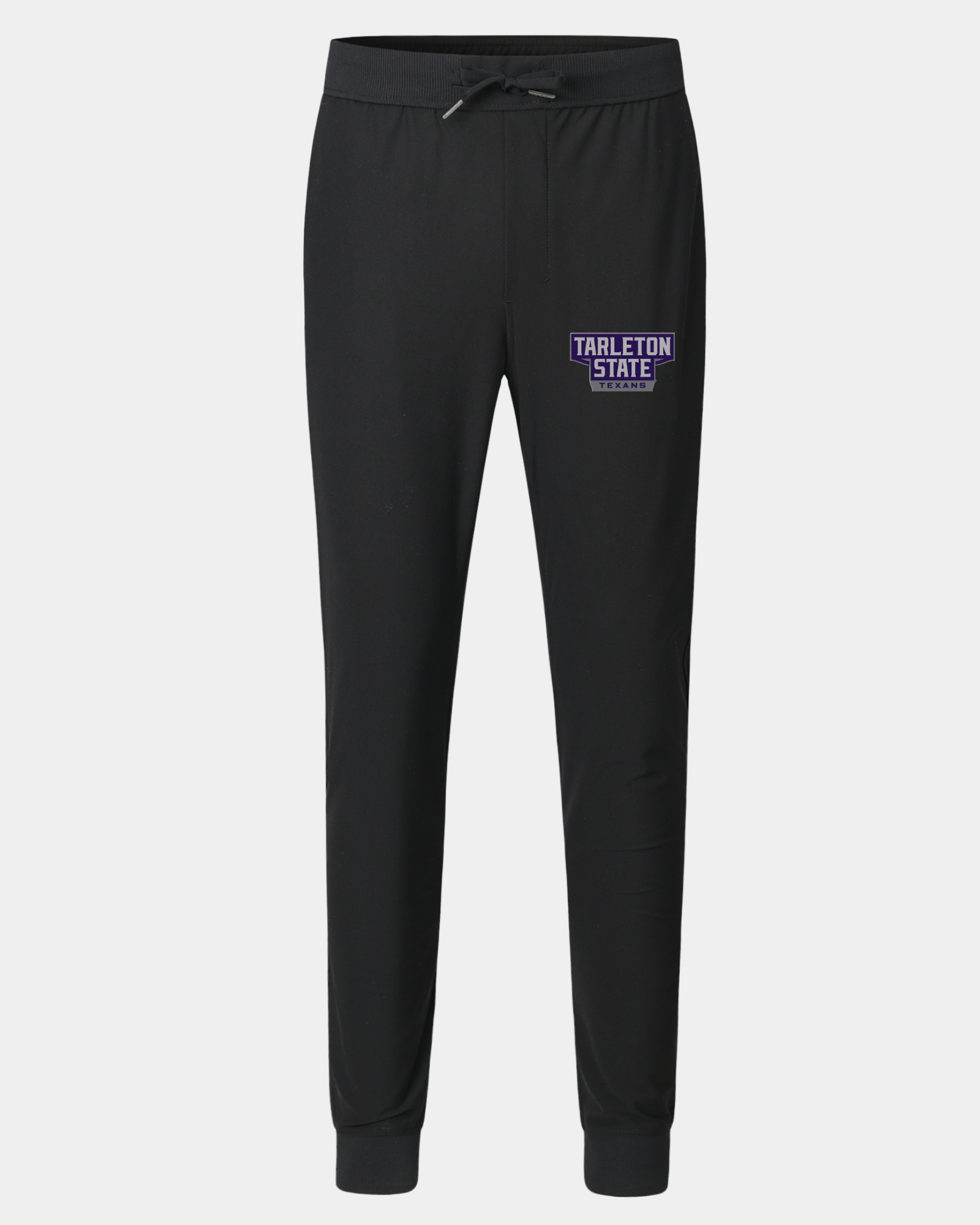 Tarleton State University Peak Black Joggers