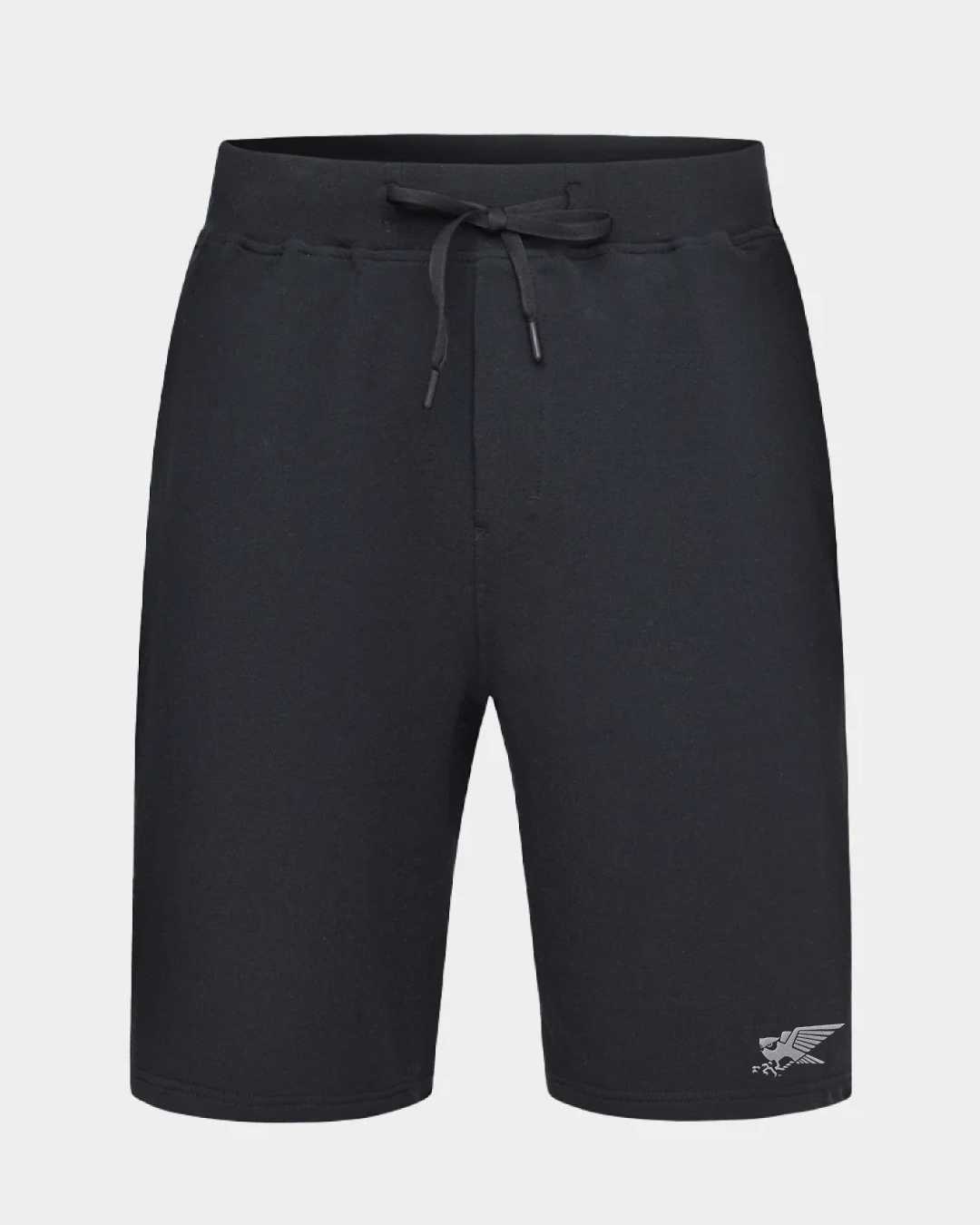 Rice Peak Sweat Black Shorts