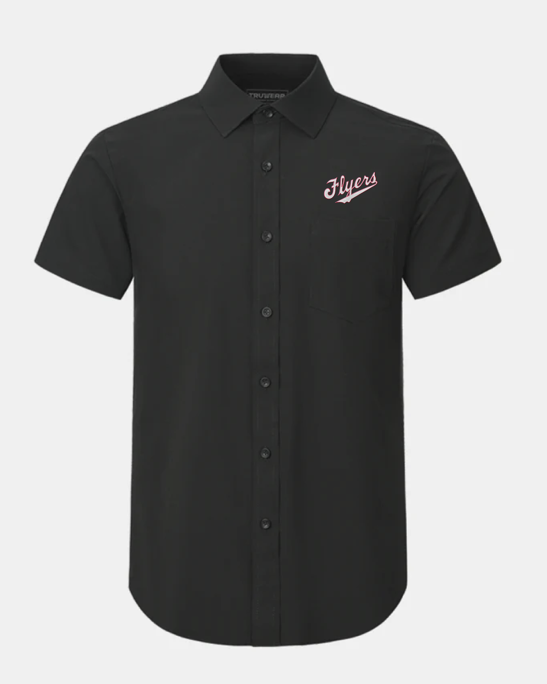 Dayton Phenom Classic Black Short Sleeve Dress Shirt