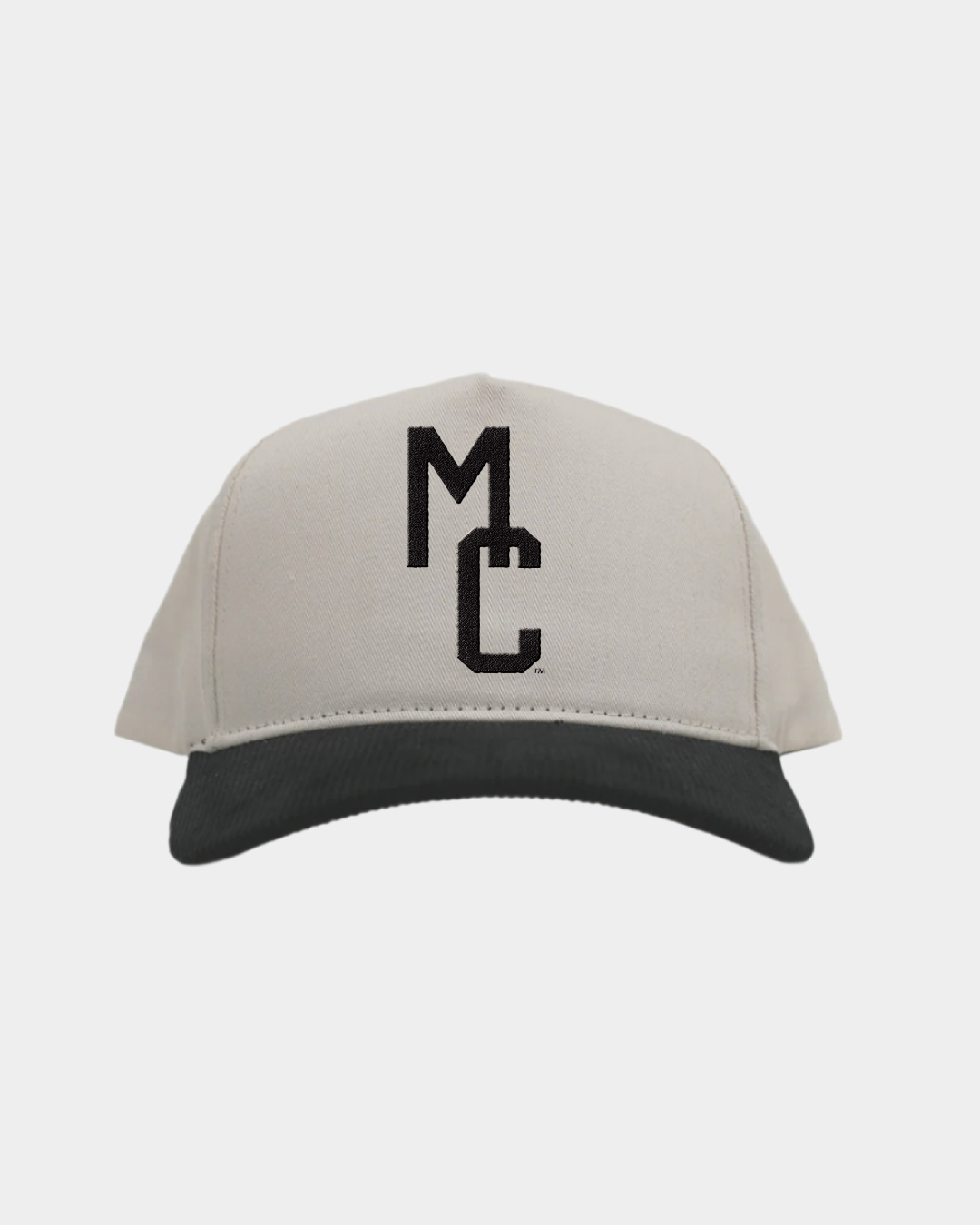 James Madison Cream Black Cord Brim Fade Hat