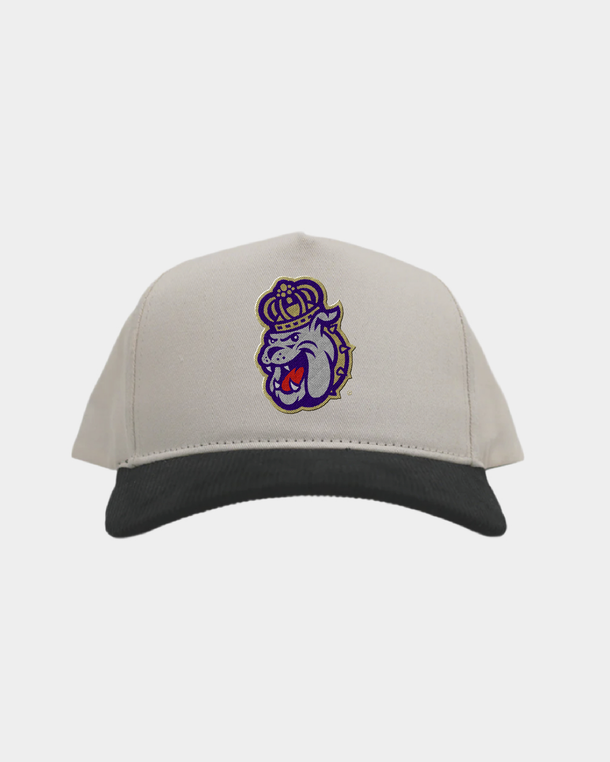 James Madison Cream Black Cord Brim Fade Hat