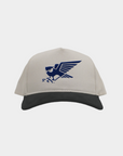 Rice Cream Black Cord Brim Fade Hat