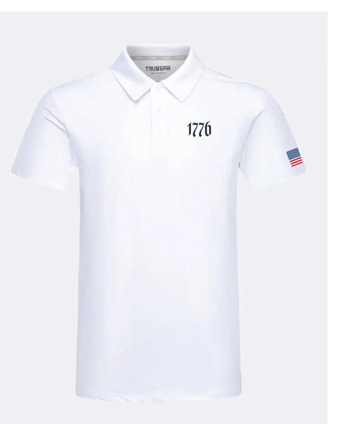 Crest 2.0 Polo White 4th of July 1776