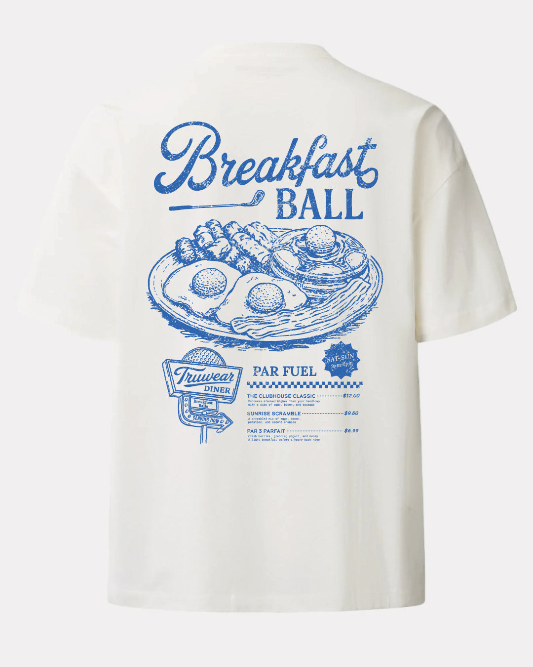 Breakfast Ball Monochramatic Faze Heavyweight Tee