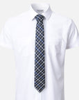 Immortal Charcoal and Navy Stripe Tie