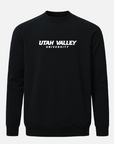 UVU Meridian Black Crewneck