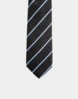 Immortal Black and Blue Stripe Tie