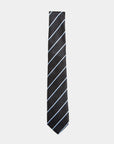 Immortal Black and Blue Stripe Tie