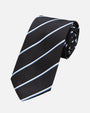 Immortal Black and Blue Stripe Tie