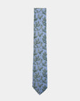 Immortal Blue Holly Tie - Blue