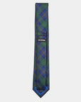 Immortal Tartan Dark Green Tie - Green