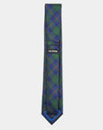 Immortal Tartan Dark Green Tie - Green