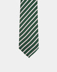 Immortal Green Christmas Stripe Tie