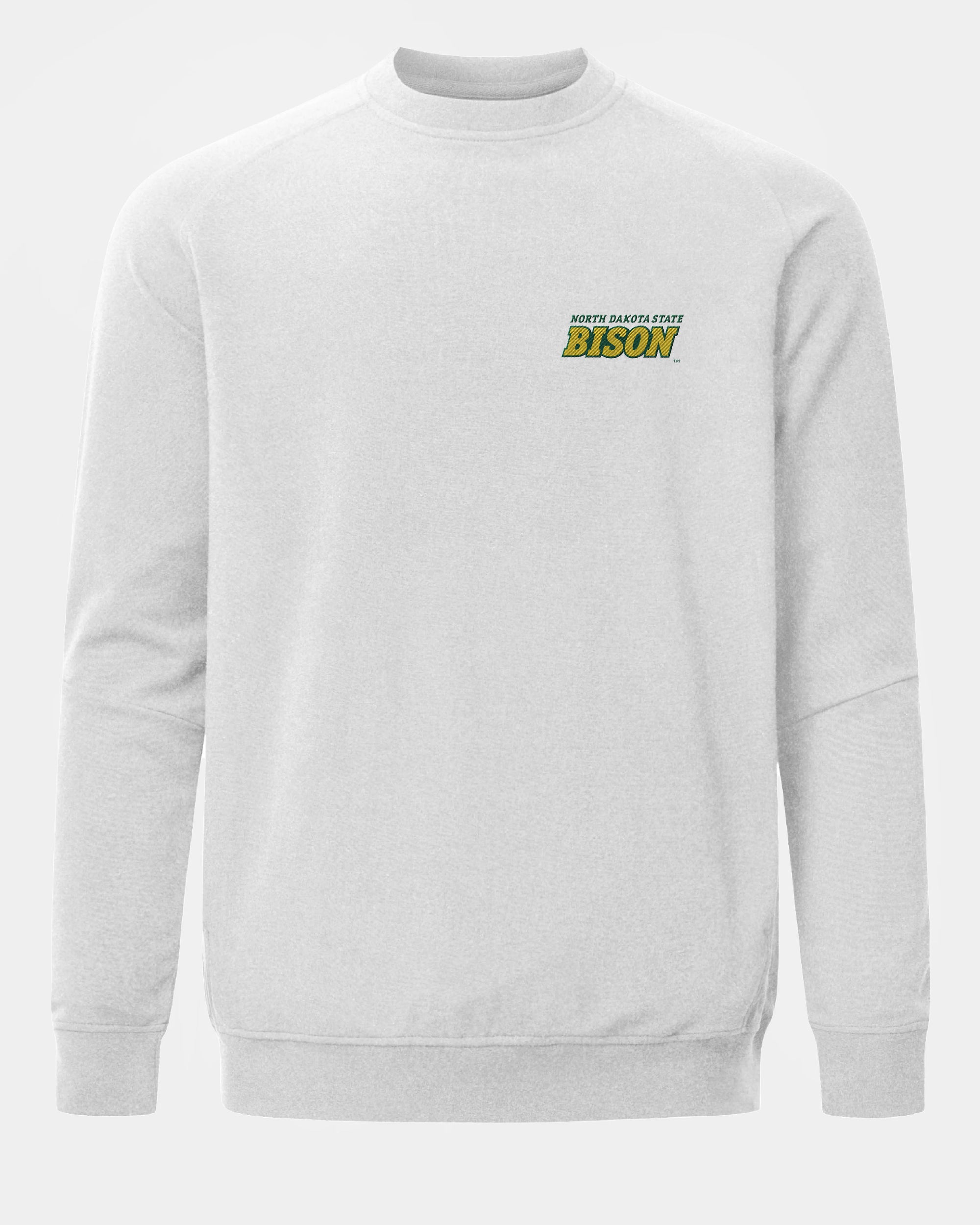 North Dakota State Meridian Heather Grey Crewneck