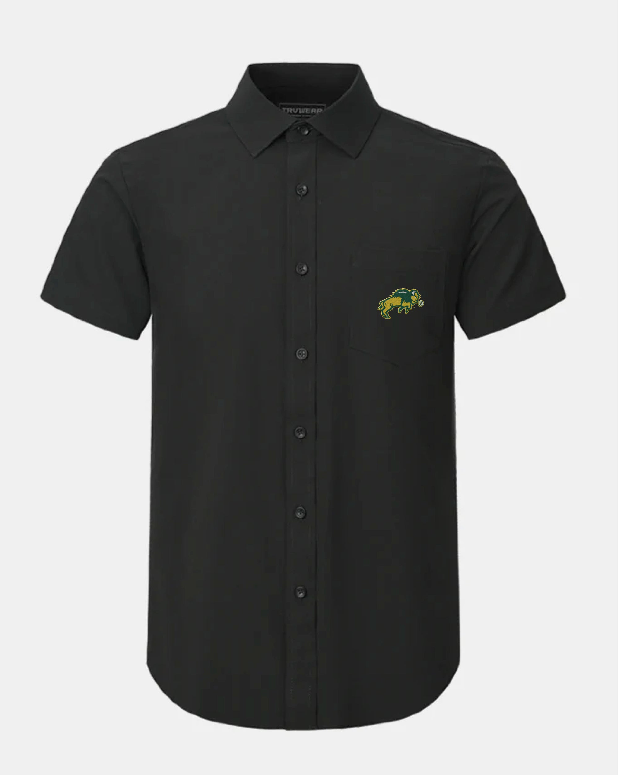North Dakota State Phenom Classic Black Short Sleeve Dress Shirt