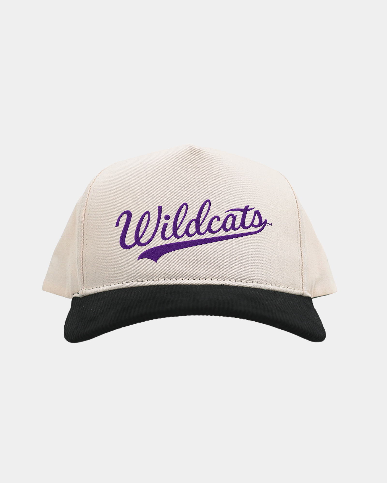 ACU Cream Black Cord Brim Fade Hat
