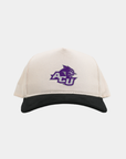 ACU Cream Black Cord Brim Fade Hat