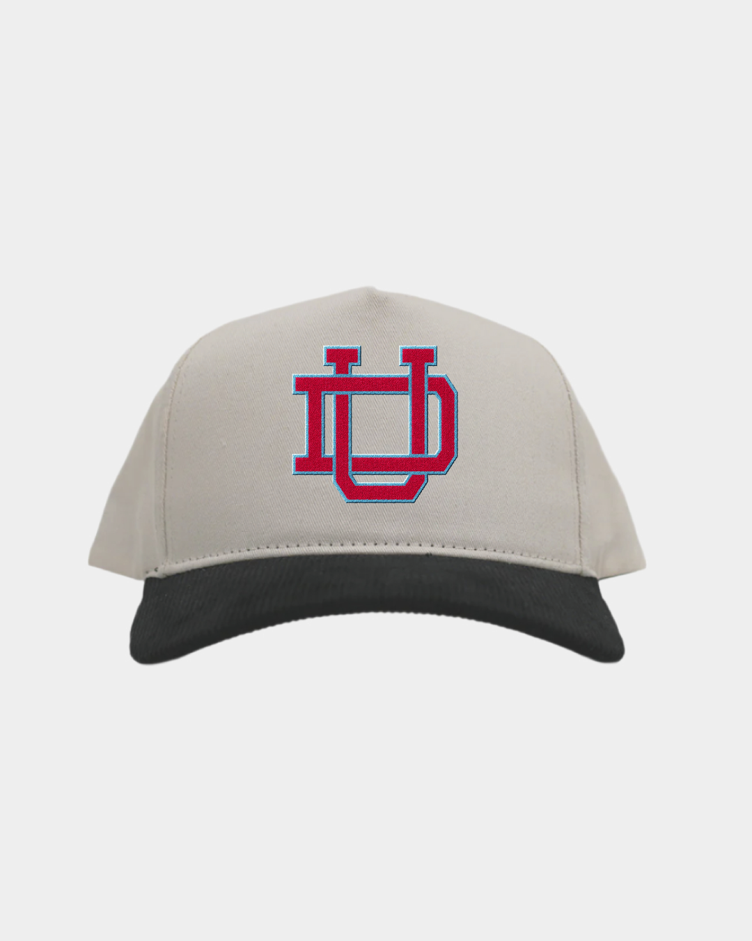 Dayton Cream Black Cord Brim Fade Hat