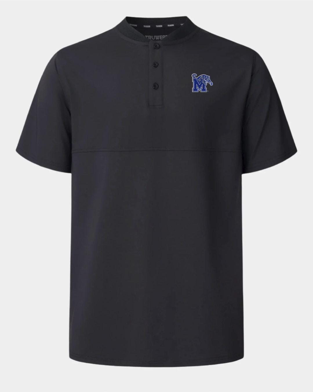 Memphis Crown Blade Polo Black