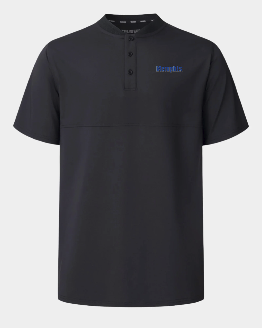 Memphis Crown Blade Polo Black