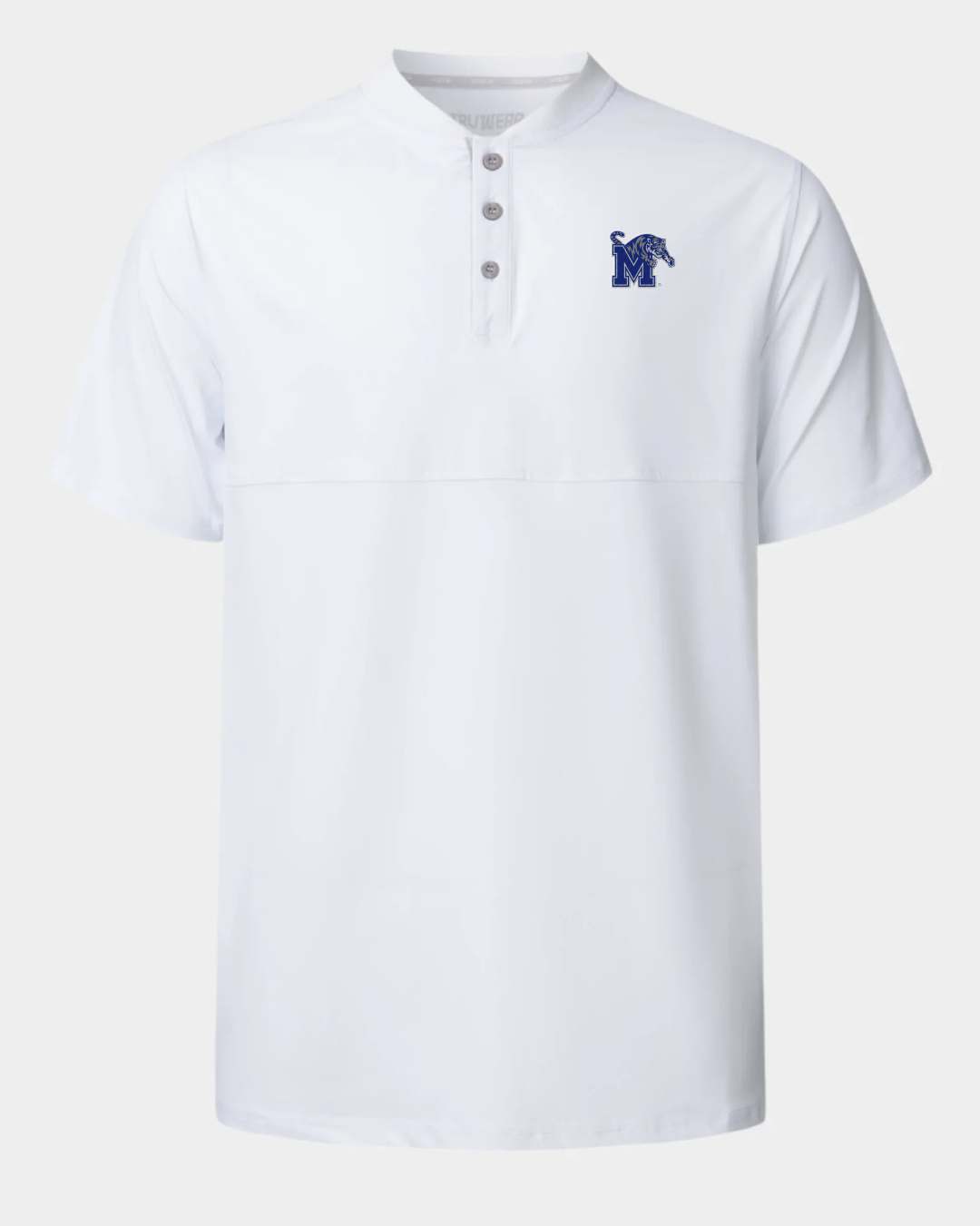 Memphis Crown Blade Polo White