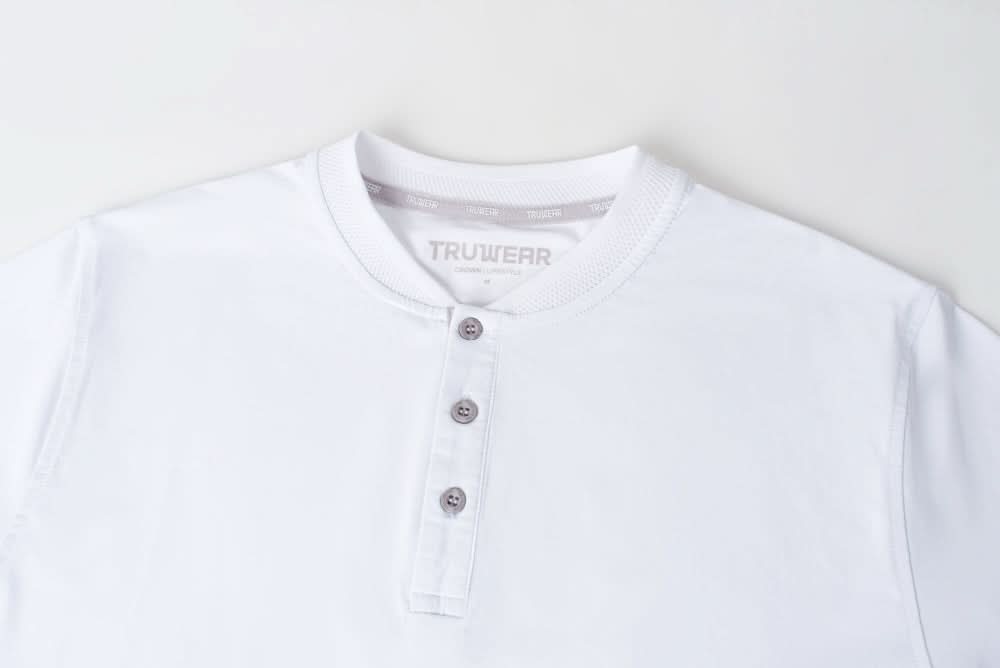 Crown Blade Polo White - White