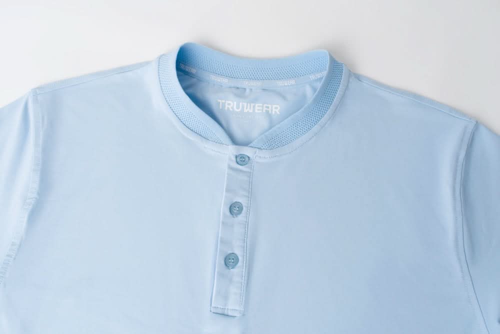Crown Blade Polo Powder Blue - Blue