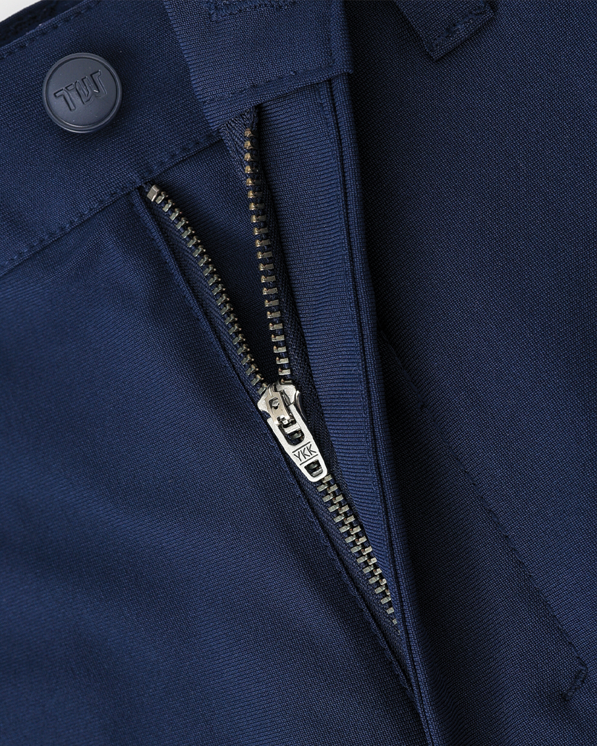 Prodigy Tapered Navy Blue Dress Pants - Navy
