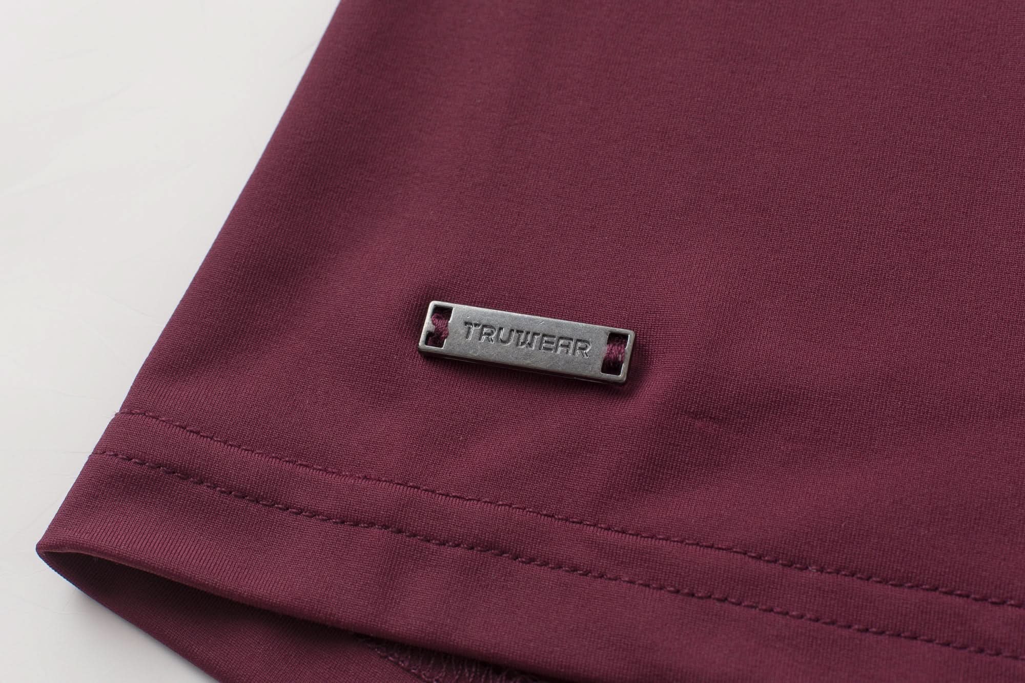  Monarch Polo Dark Cherry Tag