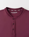 Crown Blade Polo Dark Cherry Collar