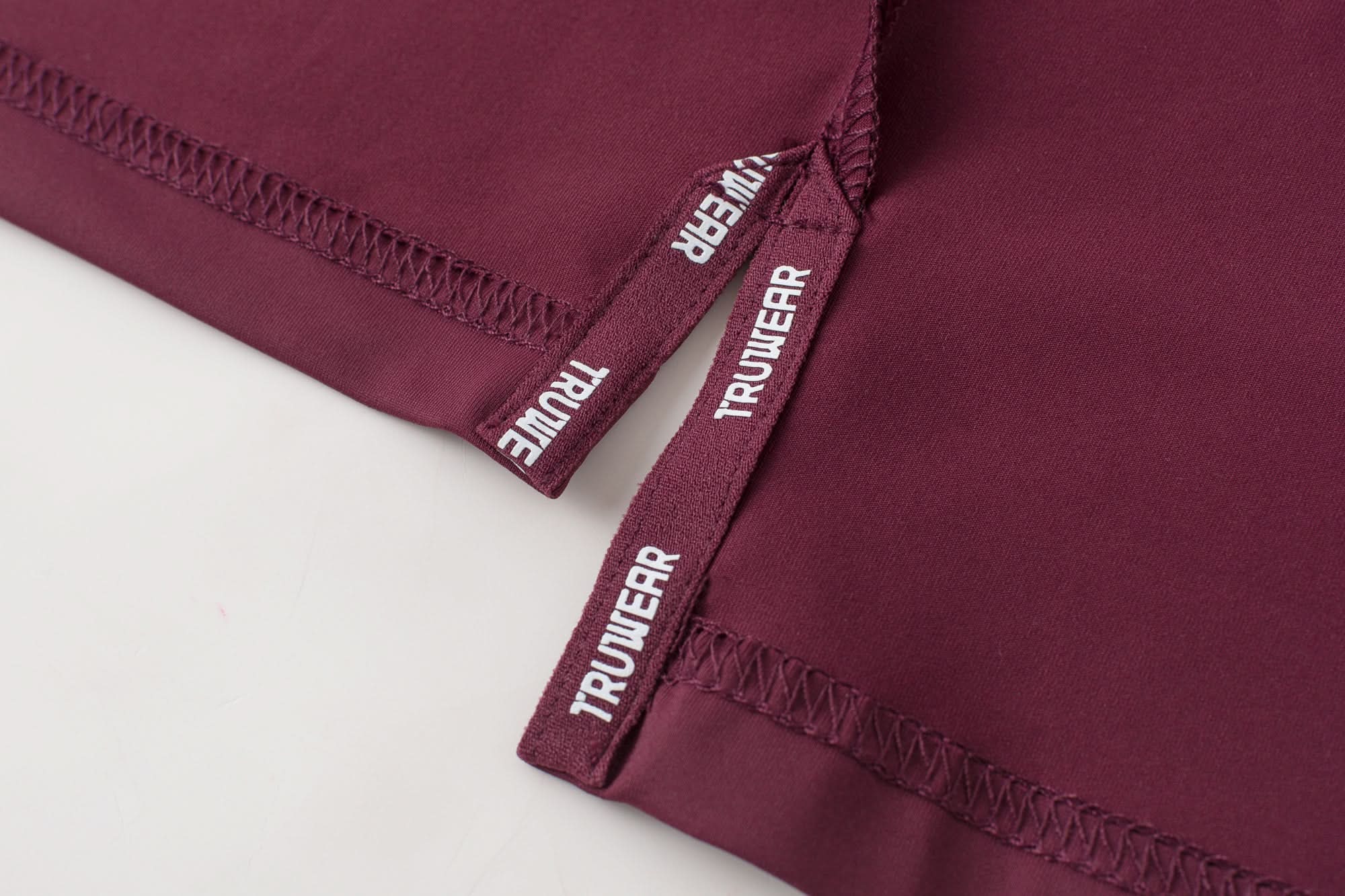Crown Blade Polo Dark Cherry Logo Lining