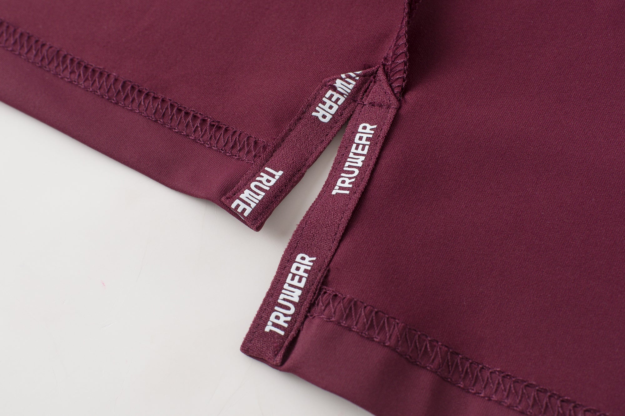 Crown Blade Polo Dark Cherry Logo Lining